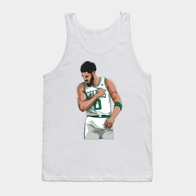 Jayson Tatum Tank Top by xavierjfong